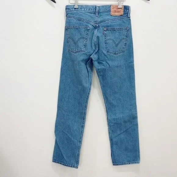 Levi's 501-0193 Button-Fly Denim Jeans Original size 31x32. Current size 30x31